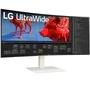 LG 38BR85QC-W Monitor Curvo UltraWide 38 Pulgadas Blanco